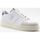Sapatos Homem Sneaker bassa 'FORTUNA' camoscio rosso carminio bianco SAIL-GHIA/BIA/ELBA Branco