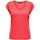 Textil Mulher T-shirts e Pólos Only 15136069 SILVERY-CAYENNE Vermelho