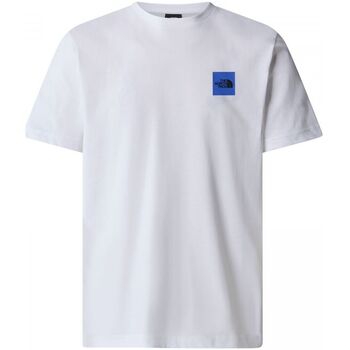 Textil Homem T-shirts e Pólos The North Face NF0A87ED M COORDINATES-WHITE Branco