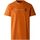 Textil Homem T-shirts e Pólos The North Face NF0A87NS M SS NSE TEE-PCO ORANGE Laranja