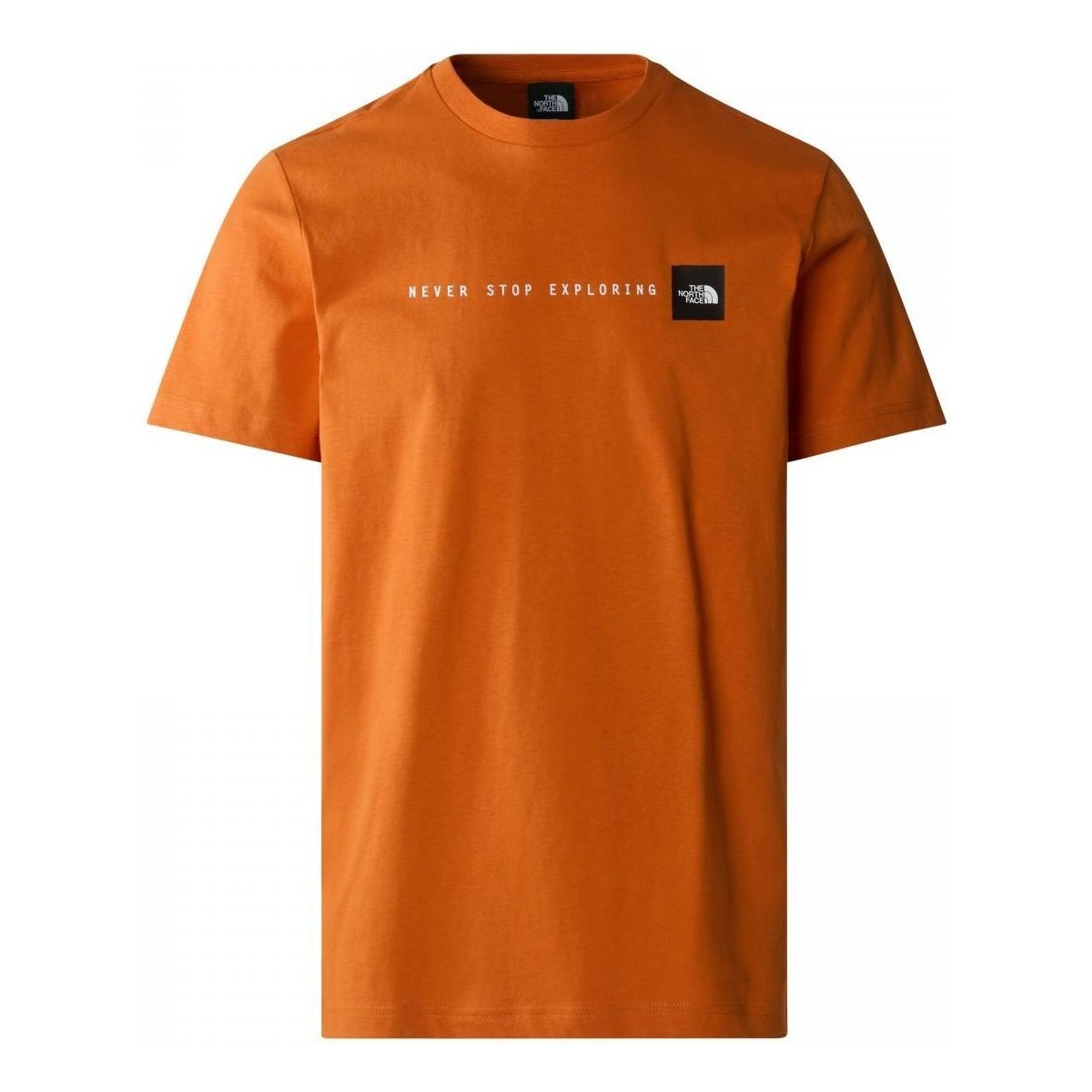 Textil Homem T-shirts e Pólos The North Face NF0A87NS M SS NSE TEE-PCO ORANGE Laranja