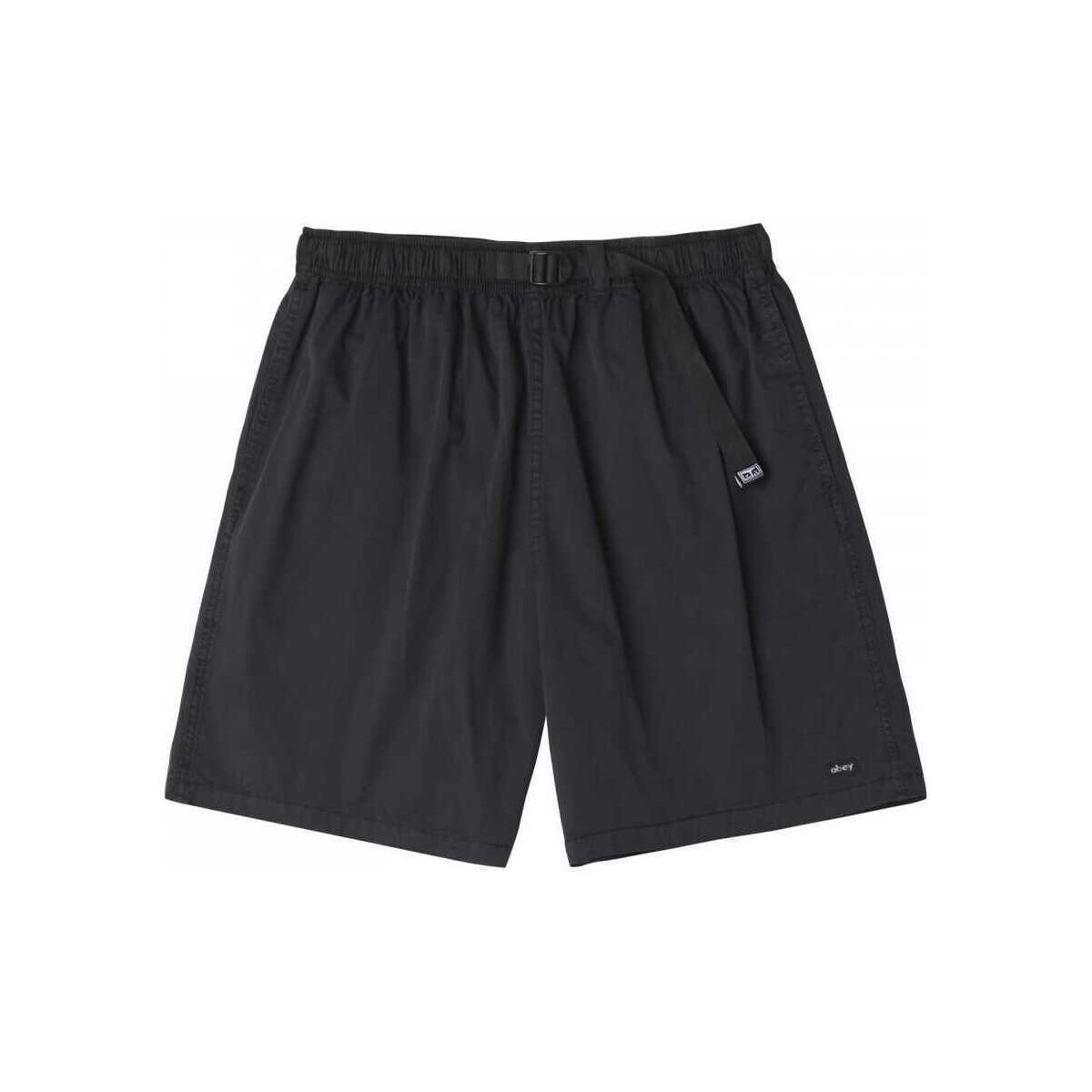 Textil Homem premium Shorts / Bermudas Obey Easy pigment trail short Cinza