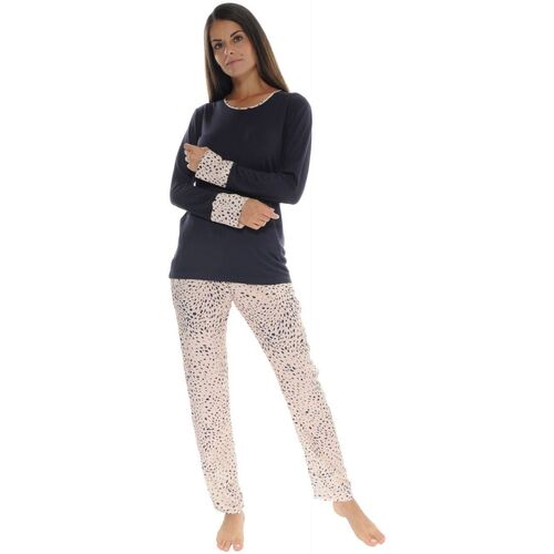 Textil Mulher Pijamas / Camisas de dormir Pilus KARLINE Azul
