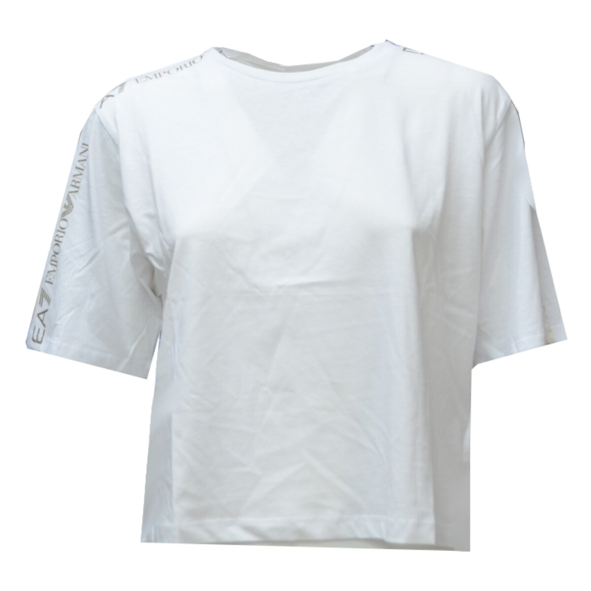Textil Mulher T-Shirt mangas curtas Emporio Armani EA7 3DTT02-TJ02Z Branco