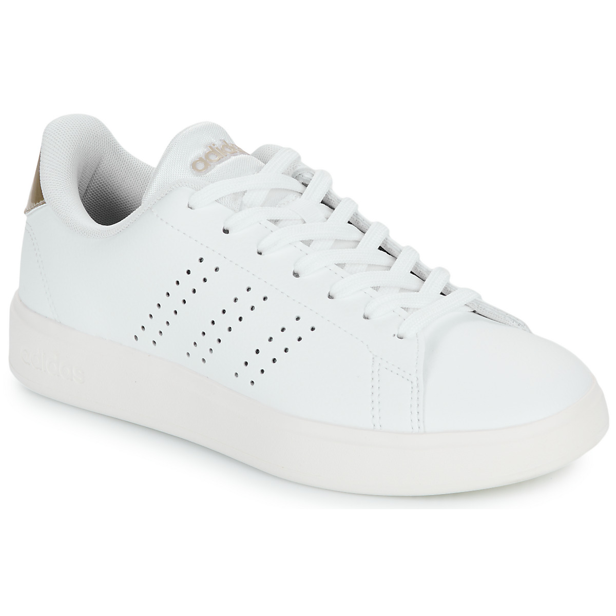 Sapatos Mulher Sapatilhas Adidas Sportswear ADVANTAGE 2.0 Branco / Ouro