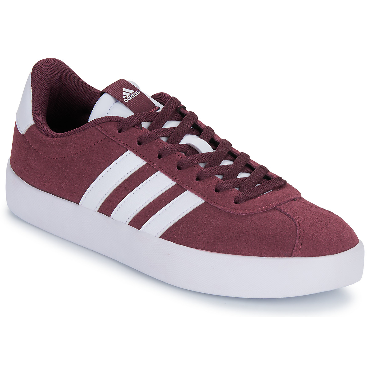 Sapatos Sapatilhas Adidas Sportswear VL COURT 3.0 Bordô / Branco