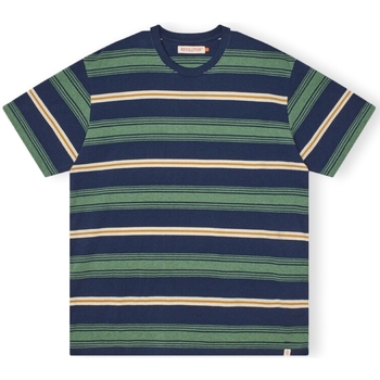 Textil Homem Vestuário homem a menos de 60 Revolution T-Shirt Loose 1363 - Navy Multicolor