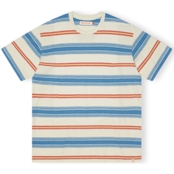 Textil Homem T-shirts e Pólos Revolution T-Shirt Loose 1363 - Blue Multicolor