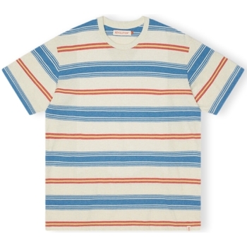 Textil Homem Vestuário homem a menos de 60 Revolution T-Shirt Loose 1363 - Blue Multicolor