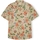 Textil Homem Camisas mangas comprida Revolution Camisa Cuban 3111 - Orange Multicolor