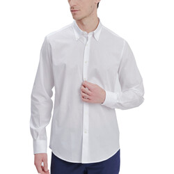 Textil Homem Camisas mangas comprida Max Fort FILAFIL Branco