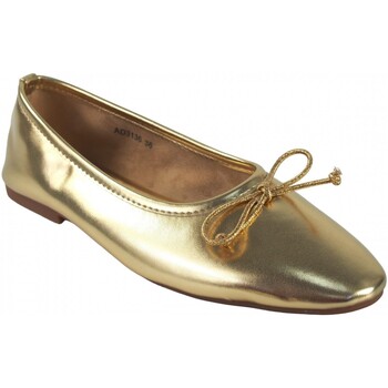 Bienve Sapato feminino dourado  ad3136 Ouro