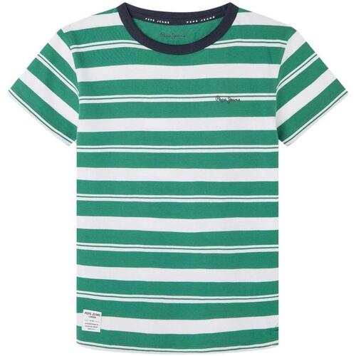 Textil Rapaz T-shirts e Pólos Pepe jeans  Verde