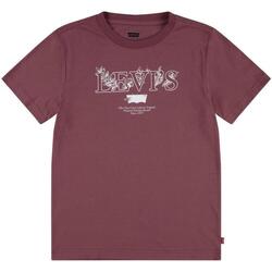 Textil Rapaz T-shirts e Pólos Levi's  Vermelho