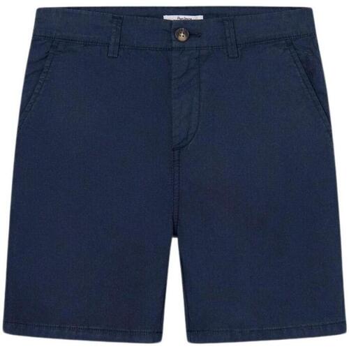 Textil Rapaz Shorts / Bermudas Pepe Cropped JEANS  Azul