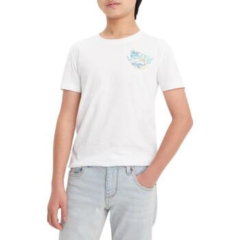 Textil Rapaz T-Shirt mangas curtas Levi's  Branco
