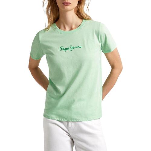 Textil Mulher T-shirts e Pólos Pepe Air  Verde