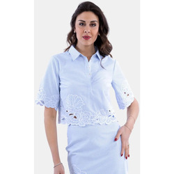 Textil Mulher camisas Fracomina FS24ST6001W445N8 Incolor