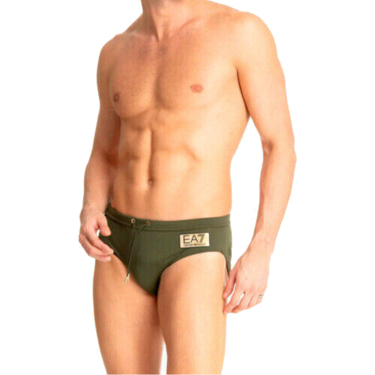 Textil Homem Fatos e shorts de banho Emporio Armani 2 pack logo briefs in multiA7 901023-4R716 Verde