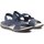 Sapatos Mulher Sapatos & Richelieu Huran Sandalias  HN160 Marino Azul