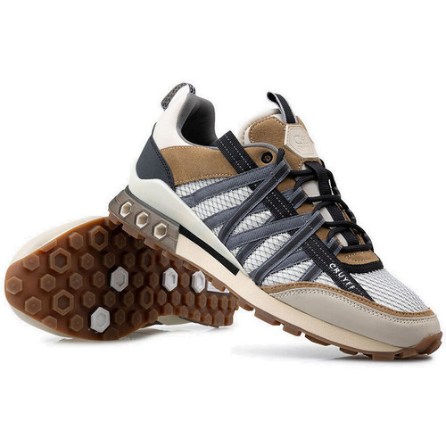 Cruyff FEARIA HEX - TECH - INJECTED MESH/SUEDE CC241081 BEIGE Multicolor