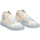 Sapatos Mulher Sapatilhas Sanjo Sapatilhas K100 Breeze Colors - Sky Azul