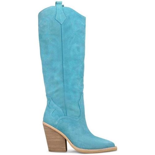 Sapatos Mulher Botas Misturar e combinar V240103 Azul