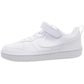 Sapatos Rapaz Sapatilhas Nike COURT BOROUGH LOW RECRAFT (PSV) Branco