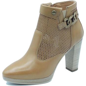 Sapatos Mulher Botas baixas NeroGiardini E409740D Castanho