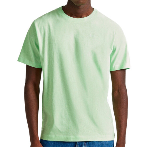 Textil Homem T-shirts e Pólos Pepe jeans iarn  Verde