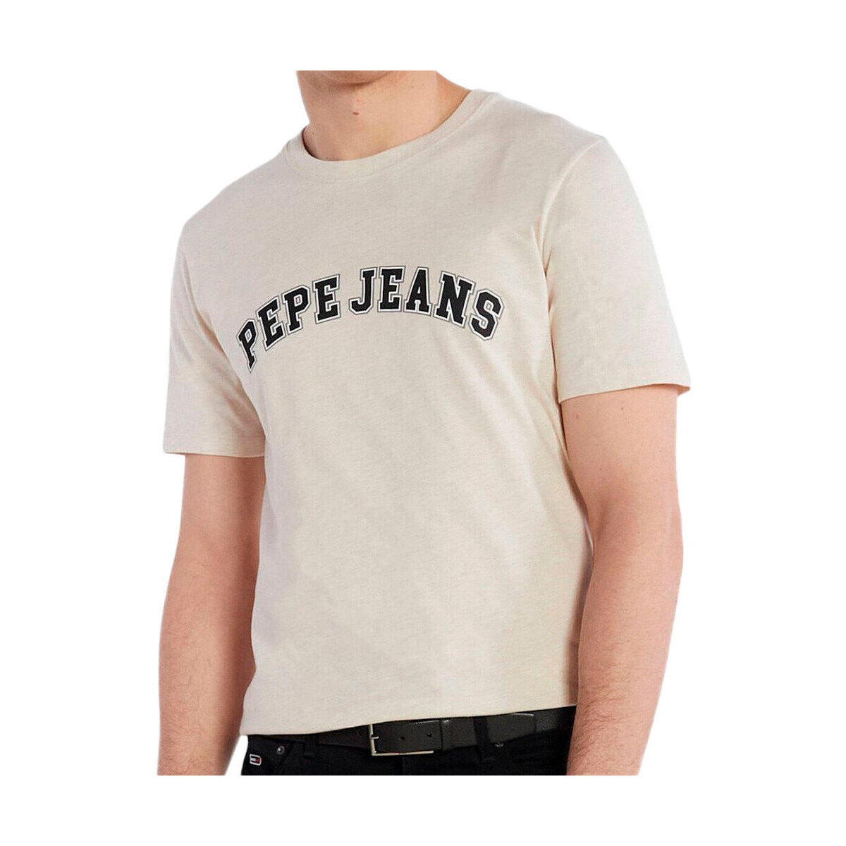 Textil Homem T-shirts e Pólos Pepe jeans  Bege