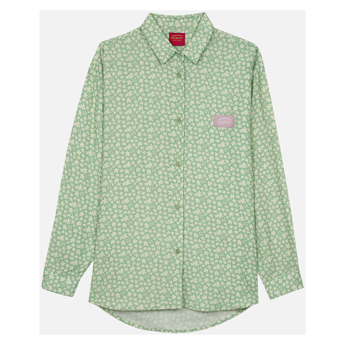 Textil Mulher camisas Oxbow Chemise CHINZO Verde