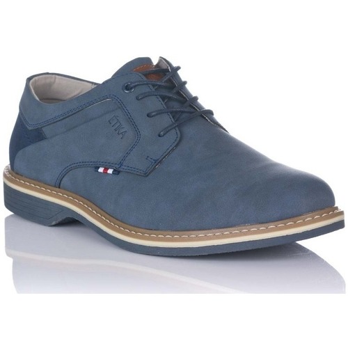 Sapatos Homem Richelieu Etika 60919 Azul