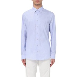 Textil Homem Camisas mangas comprida MICHAEL Michael Kors MK0DS01258 Azul