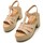 Sapatos Mulher Sandálias MTNG  Bege
