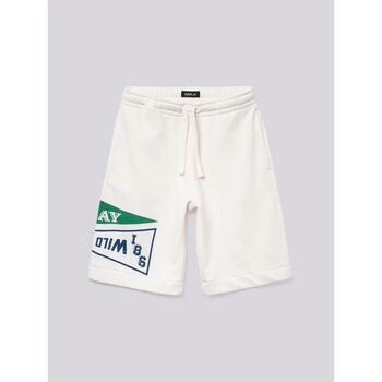 Textil Rapaz Shorts / Bermudas Replay SB9526.22739-562 Branco