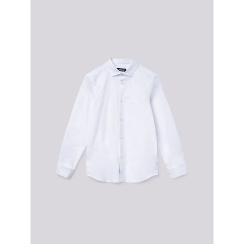 Textil Rapaz Camisas mangas comprida Replay SB1119.80279A-001 Branco