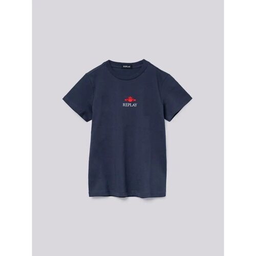 Textil Rapaz T-shirts Etoile e Pólos Replay SB7404.056.2660-088 Azul