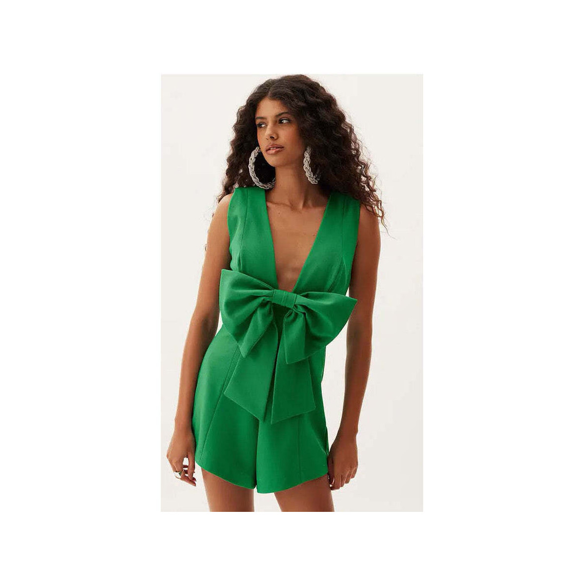 Textil Mulher Macacões/ Jardineiras Lança Perfume 502MA001479-4-1 Verde
