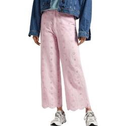 Textil Mulher Calças Pepe jeans  Rosa