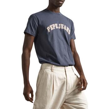 Textil Homem T-Shirt mangas curtas Pepe jeans  Cinza