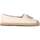 Sapatos Mulher Mocassins Ralph Lauren Cameryn Logo-Espadrilles-Flat Branco