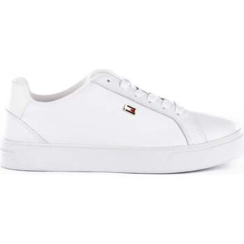 Sapatos Mulher Sapatilhas Tommy Hilfiger Flag Court Sneaker Branco