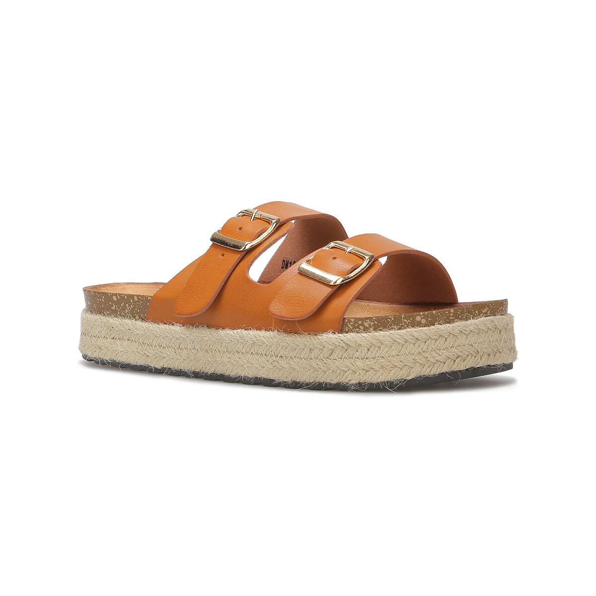 Sapatos Mulher Chinelos La Modeuse 70404_P164589 Castanho