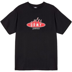 Textil Homem T-Shirt mangas curtas Grimey  Preto