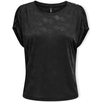 Textil Mulher Tops / Blusas Only Top Free Life S/S - Black Preto