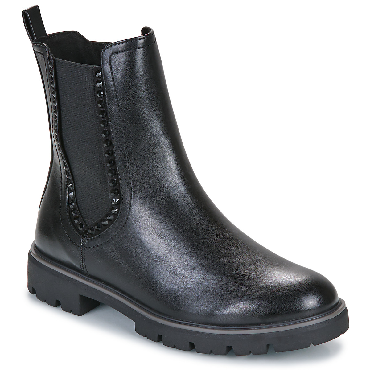 Sapatos Mulher Botas baixas Marco Tozzi EVOC Preto