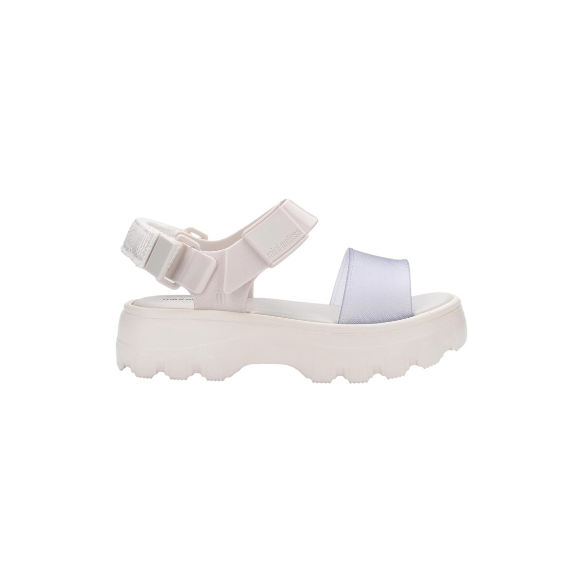 Sapatos Criança Sandálias Melissa MINI  Sandálias Criança Kick Off - White Branco