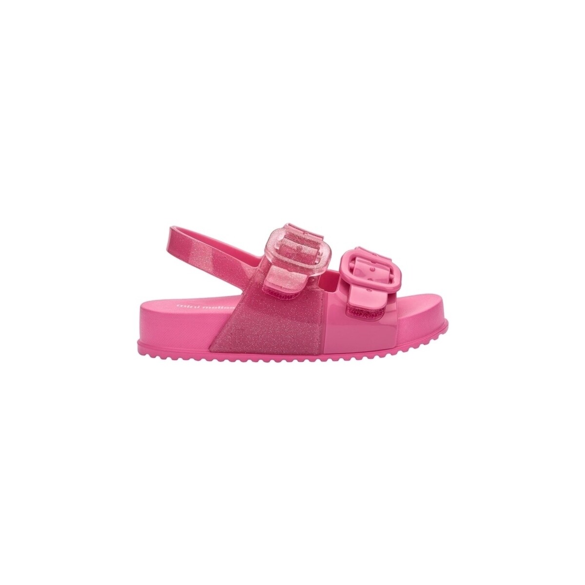 Sapatos Criança Sandálias Melissa MINI  Sandálias Bebé Cozy Sandal - Glitter Pink Rosa