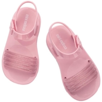 Melissa MINI  Sandálias Bebé Mar Wave - Pink/Glitter Pink Rosa